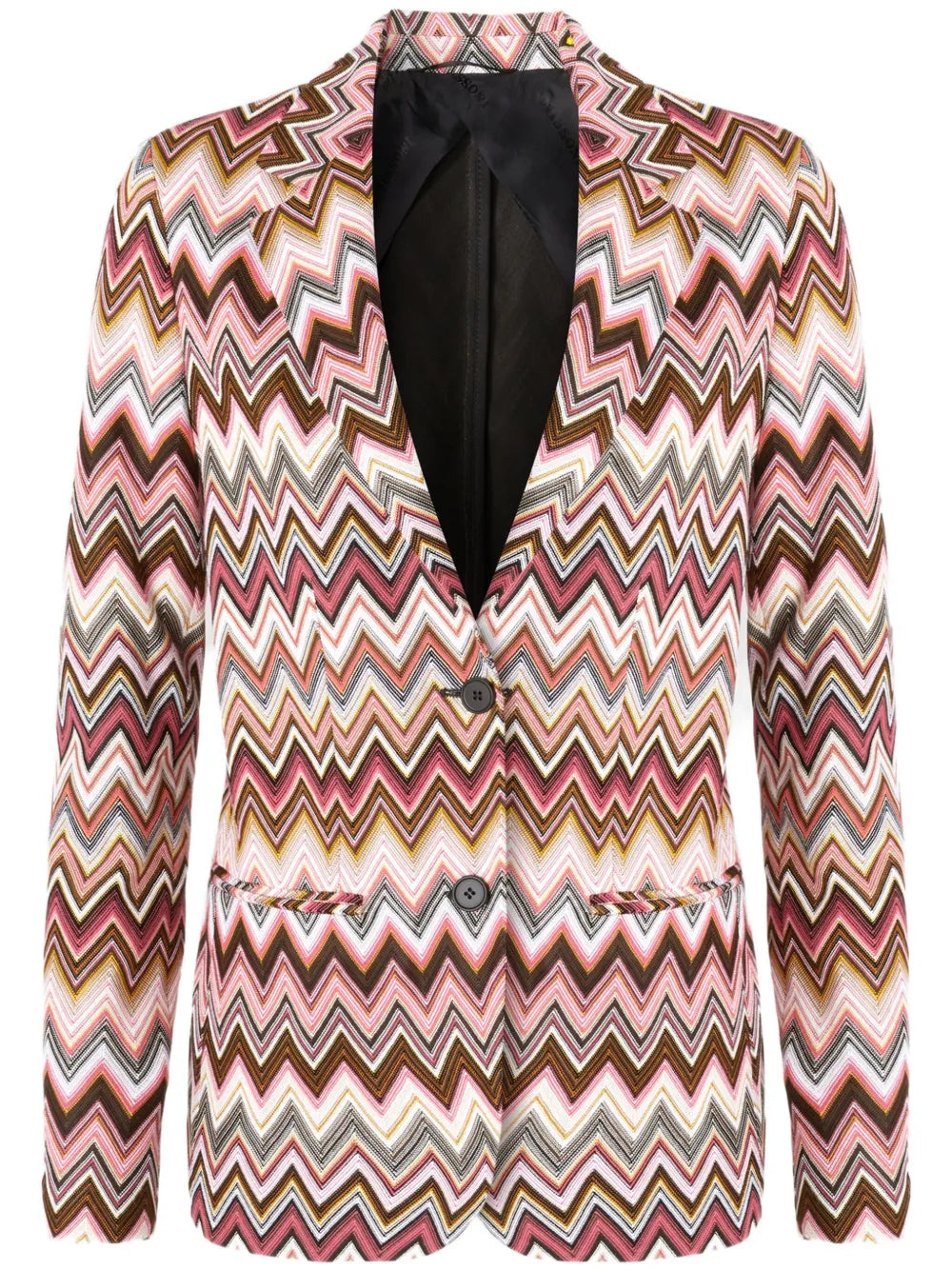 Zigzag-Woven Blazer