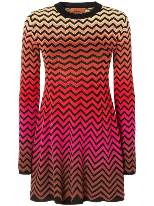 Zigzag Mini Dress