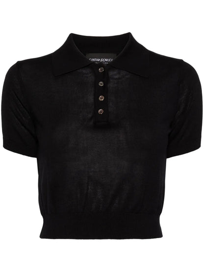 Cropped Polo Top