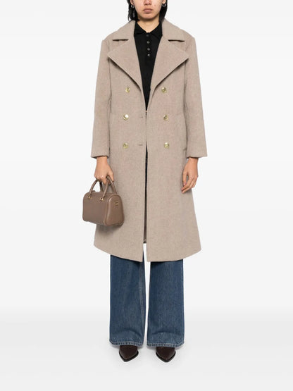 Fuzzy Trench Coat