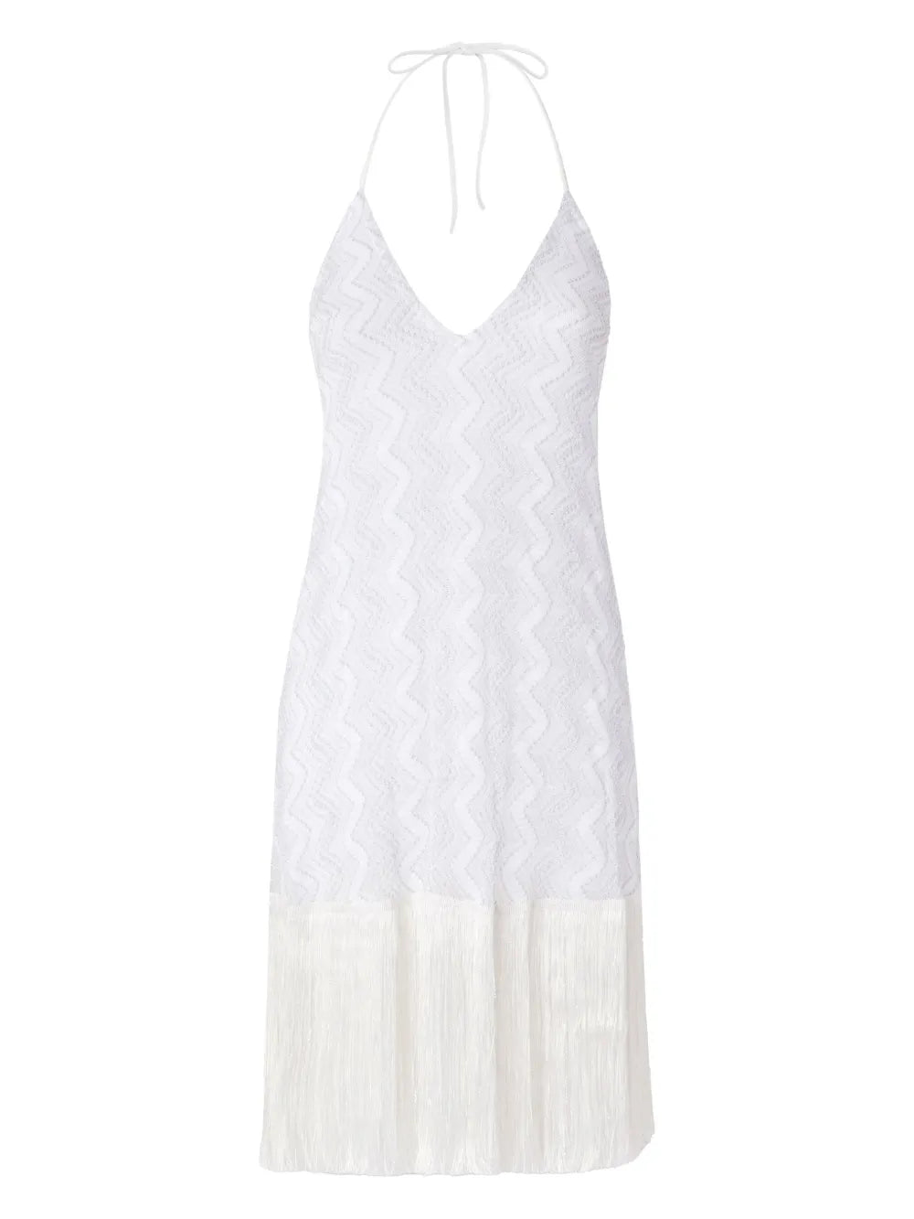 Fringed Midi Dress