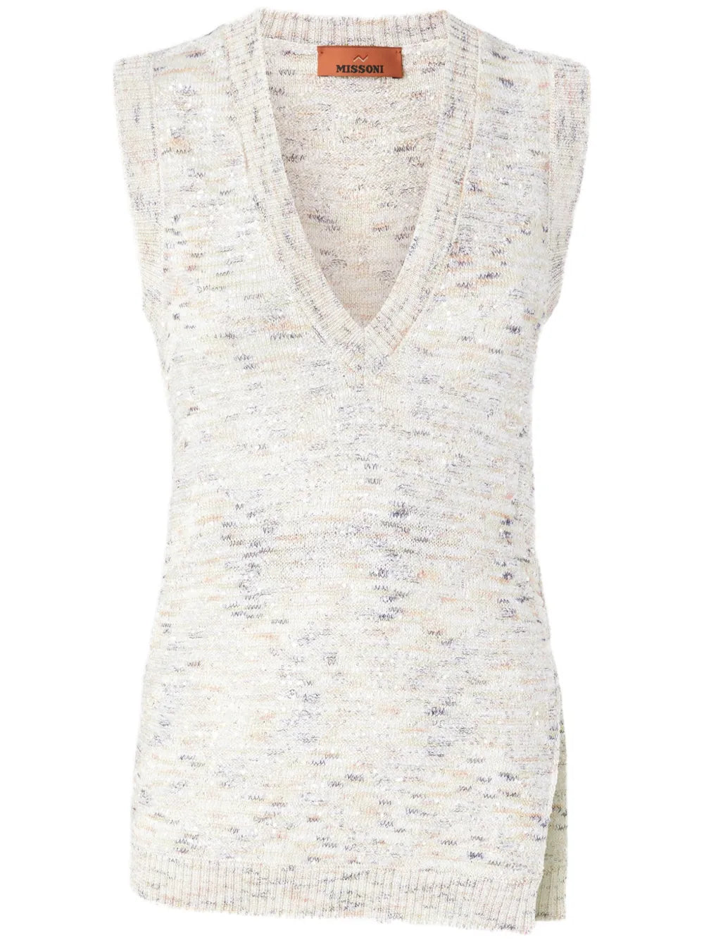 Sequin-Embellished Vest