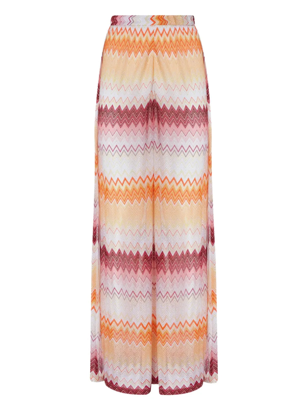 Zigzag-Pattern Trousers