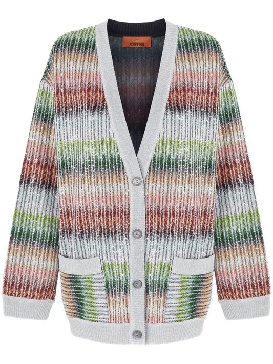 Striped Cardigan