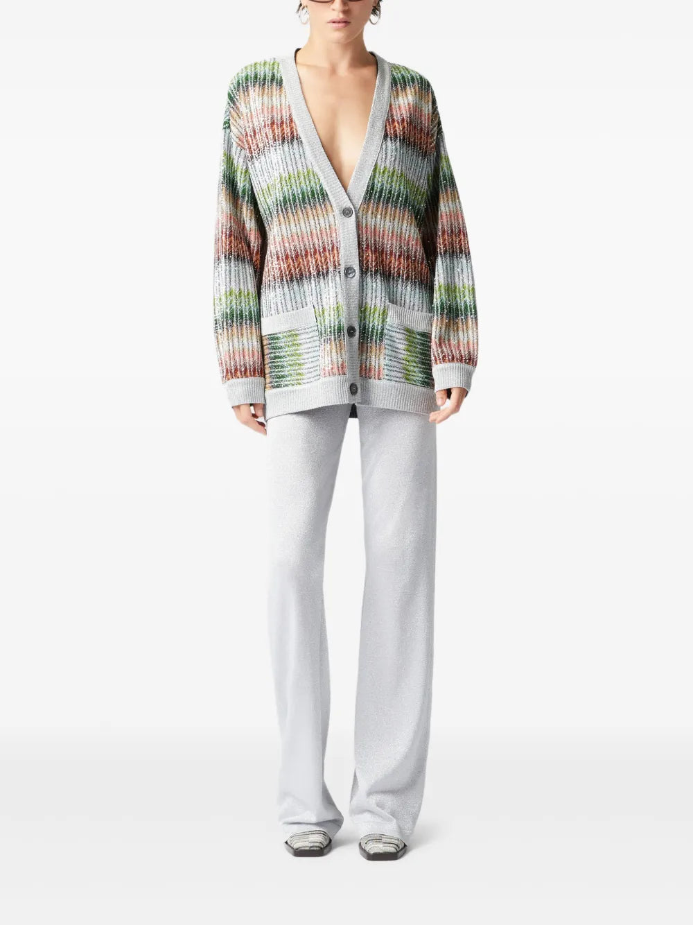 Striped Cardigan