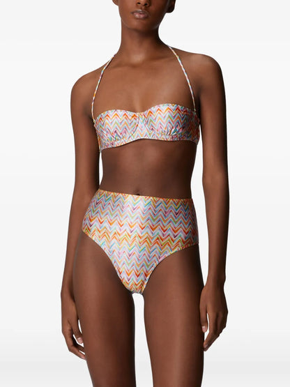 Zigzag-Pattern Bikini