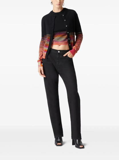 Dégradé-Effect Cashmere Cardigan