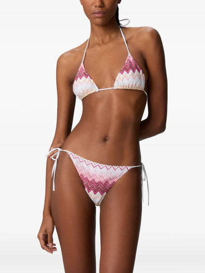 Zigzag-Pattern Bikini