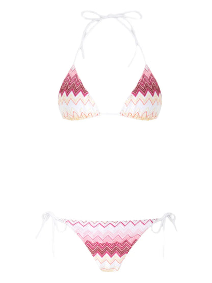Zigzag-Pattern Bikini