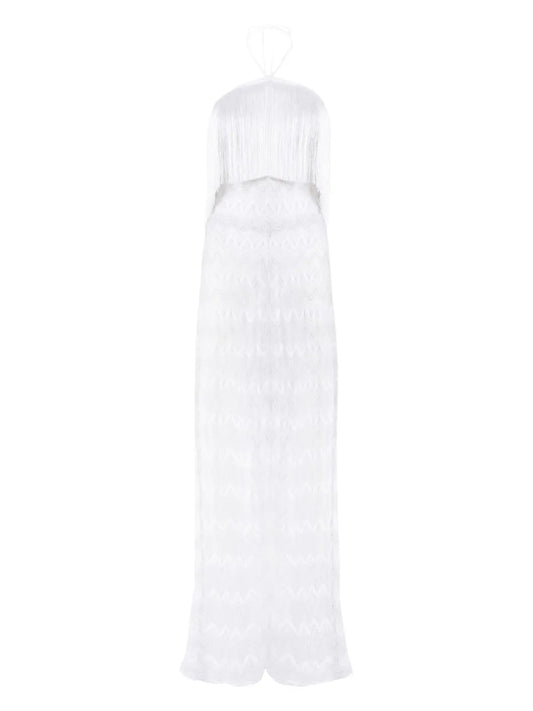 Zigzag Lamé Jumpsuit