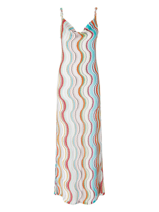Zigzag Maxi Dress
