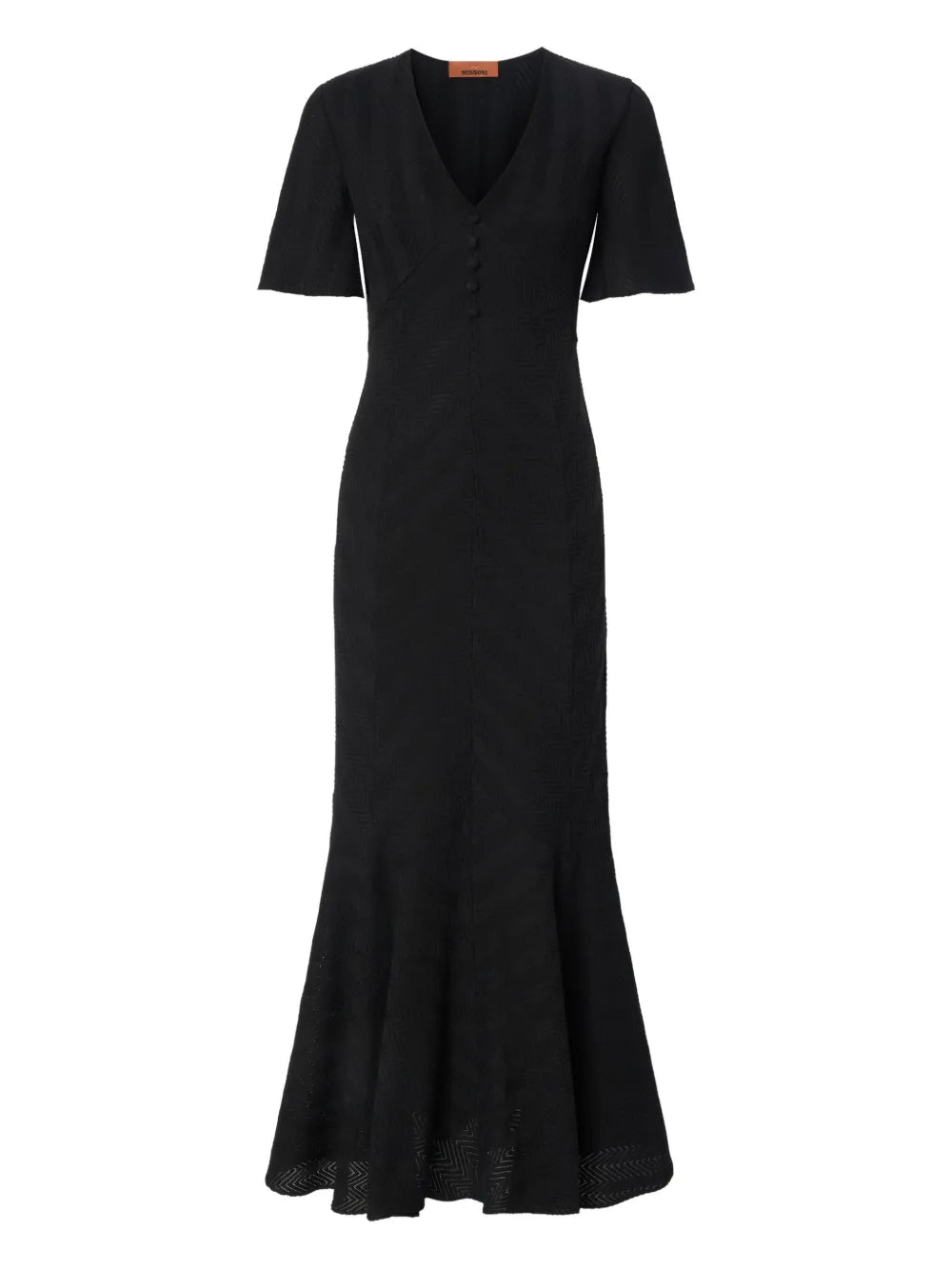V-Neck Midi Dress