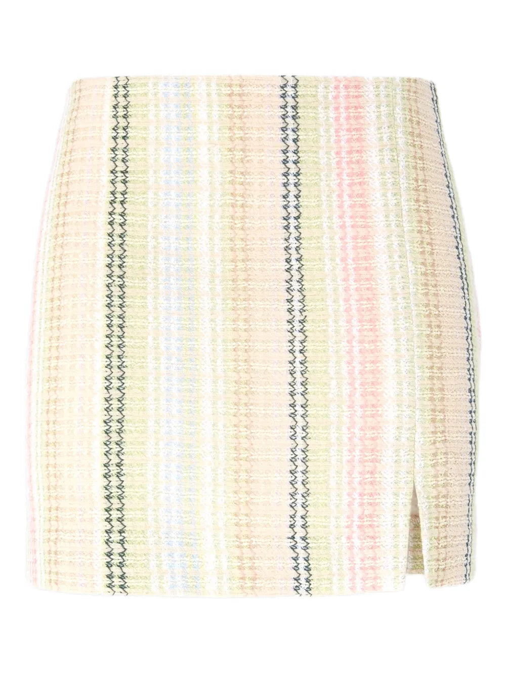 Caperdoni-Motif Mini Skirt