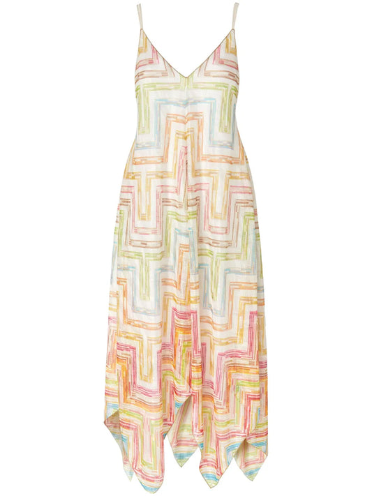 Printed Beach Dress