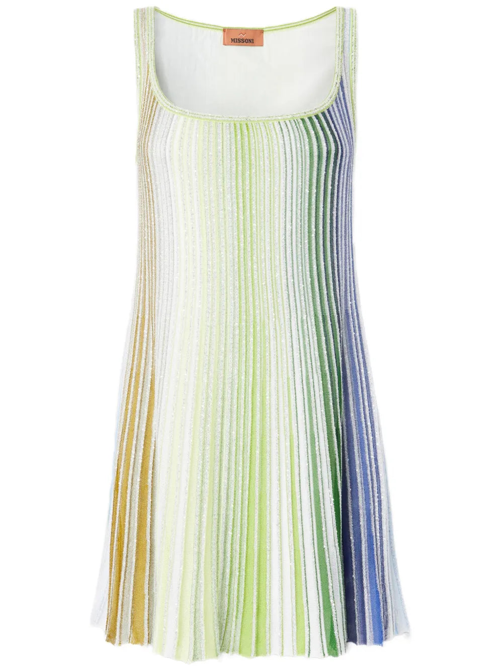 Plissé Mini Dress