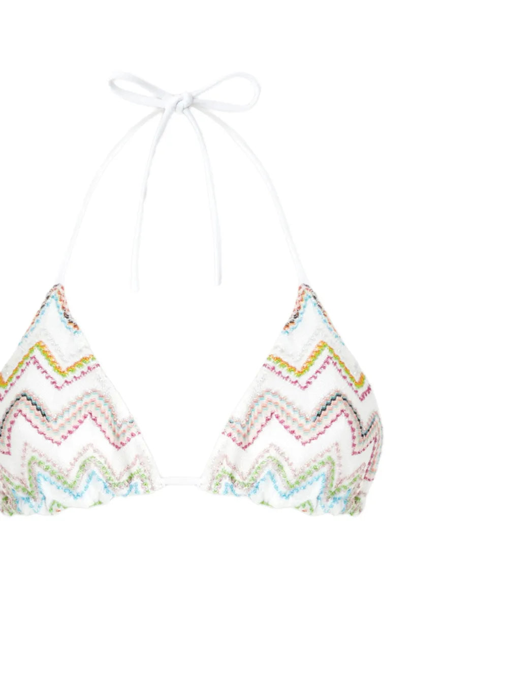 Zigzag-Knit Bikini Set