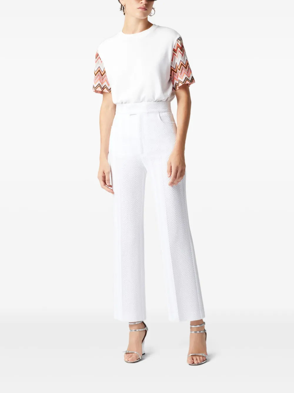 Contrast-Sleeve T-Shirt