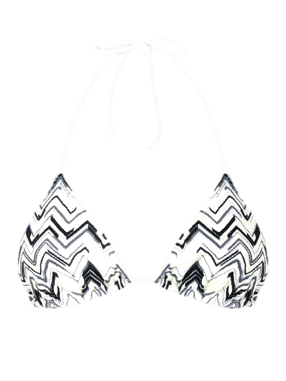 Zigzag-Knit Bikini Set