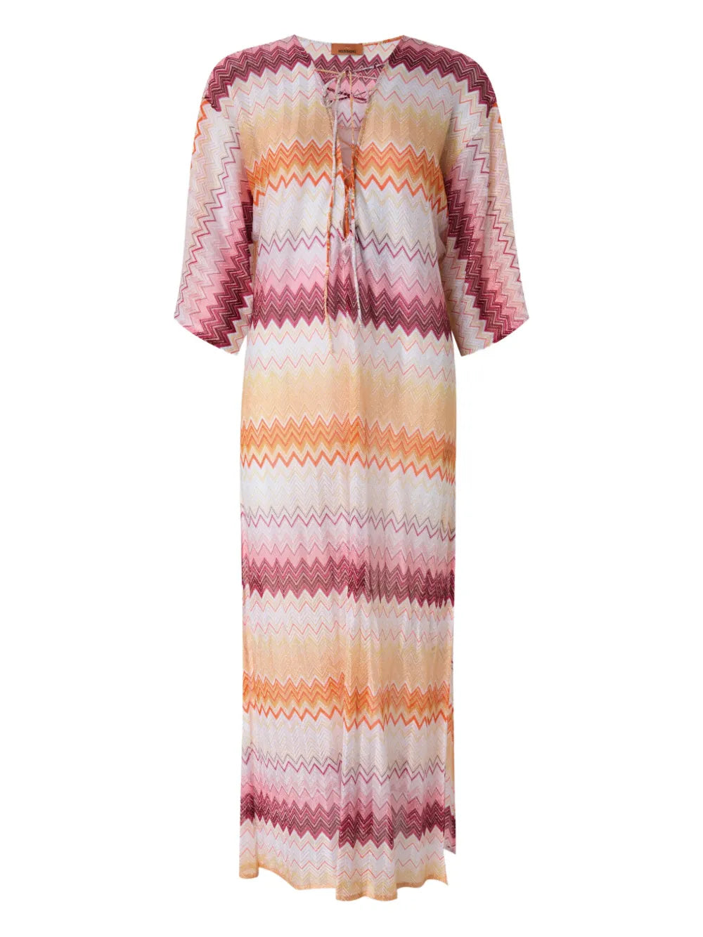 Zigzag-Pattern Dress