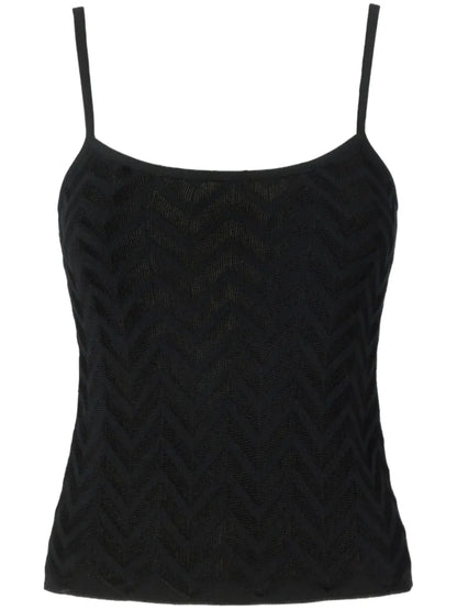 Zigzag-Woven Vest