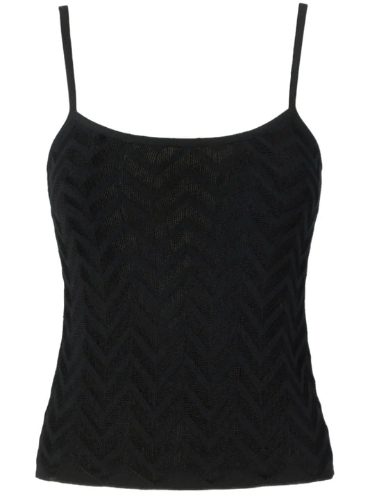 Zigzag-Woven Vest