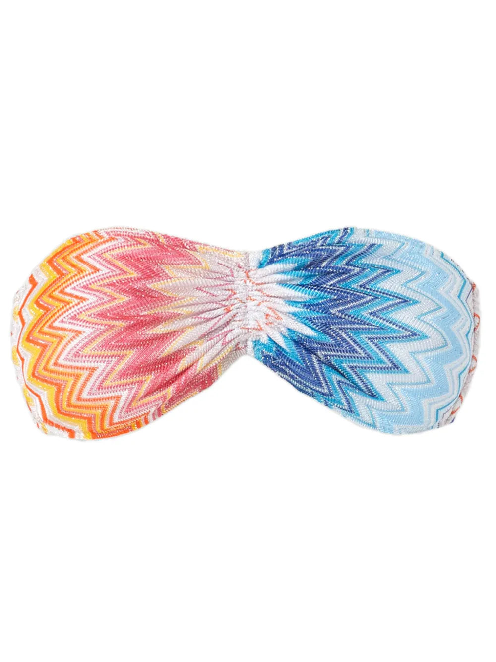 Zigzag-Knit Bikini Set