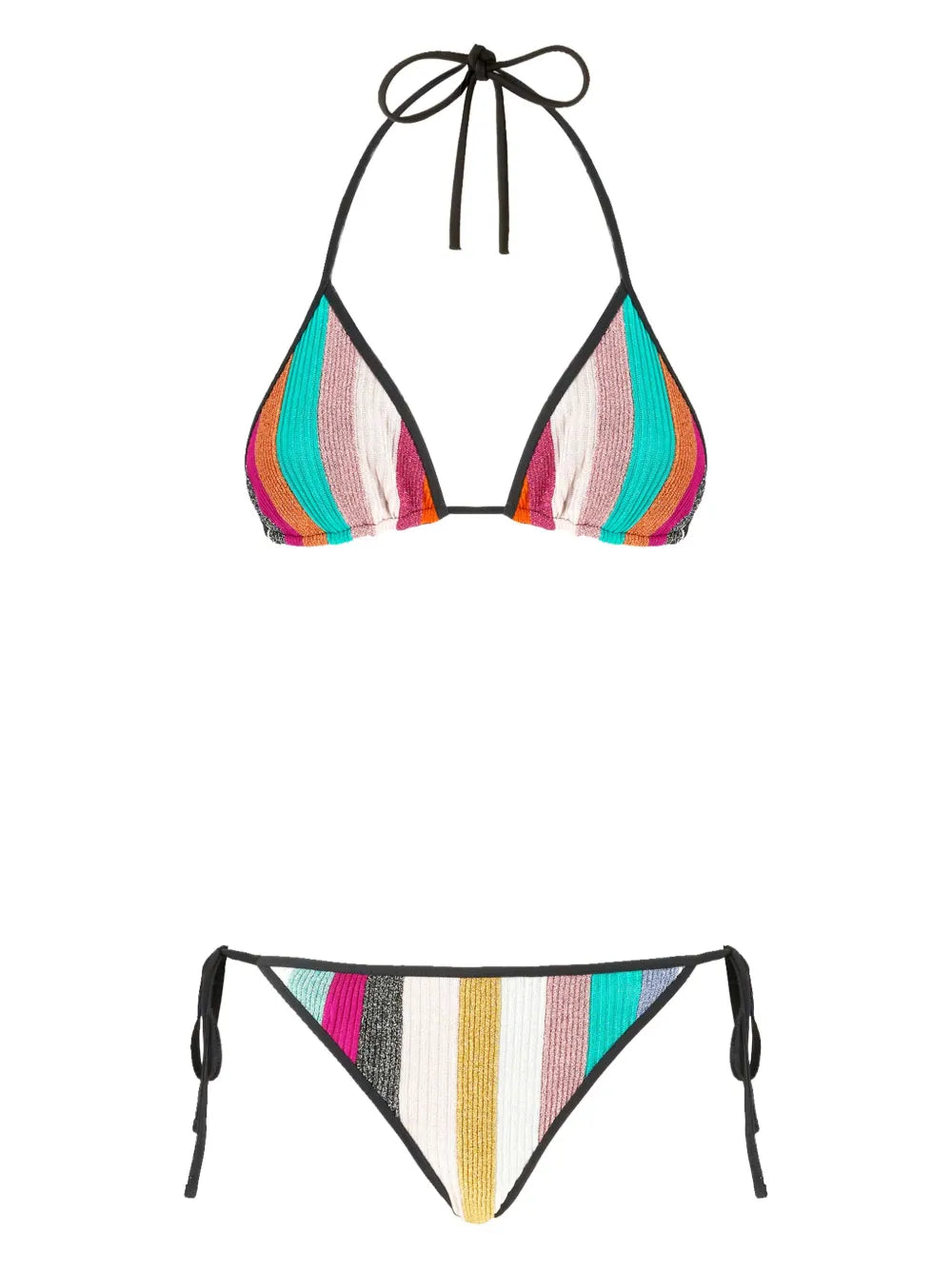 Striped Bikini Set