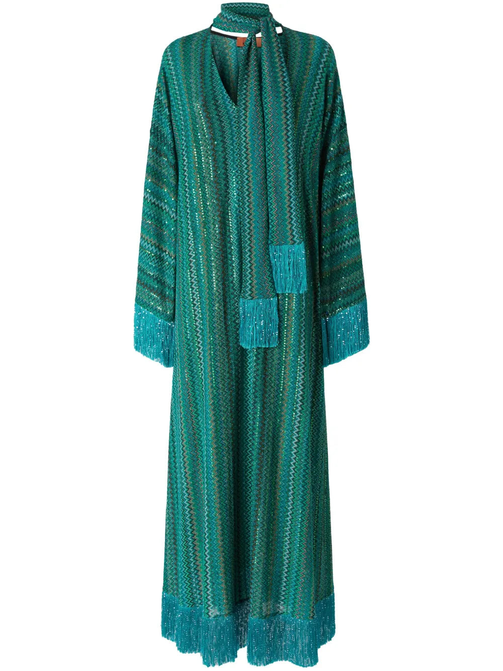 Zigzag Kaftan Dress