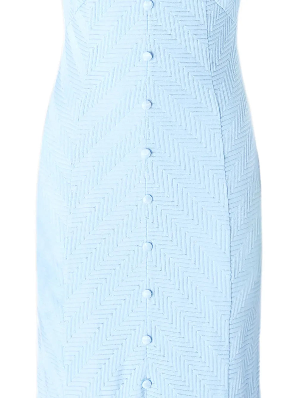 Chevron-Woven Maxi Dress