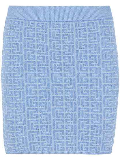 Labyrinth-Jacquard Skirt