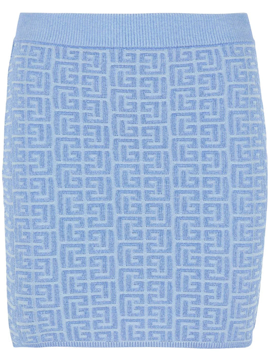 Labyrinth-Jacquard Skirt