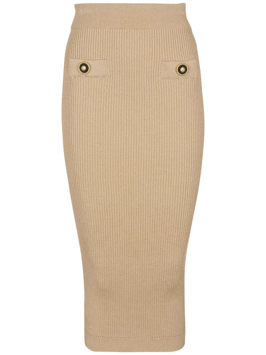 Ribbed Skirt