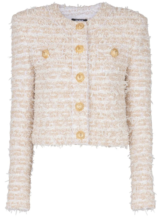 Cropped Tweed Jacket