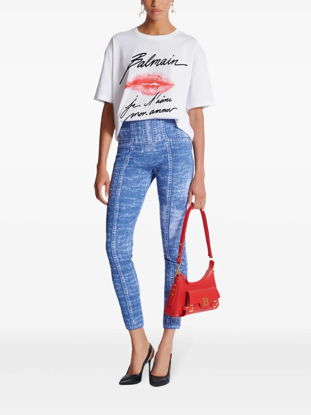 Monogram-Jacquard Leggings