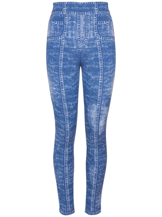 Monogram-Jacquard Leggings