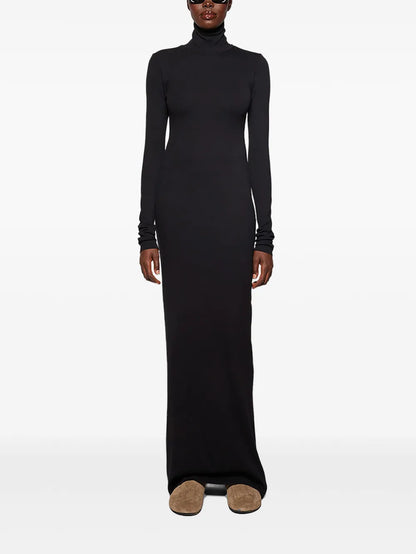 Turtleneck Maxi Dress