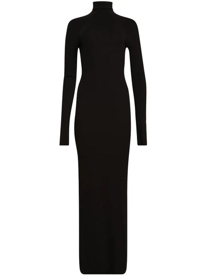 Turtleneck Maxi Dress