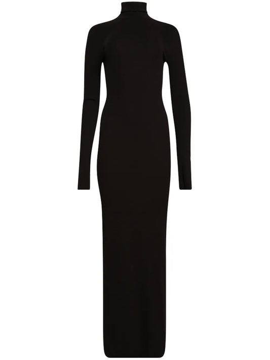 Turtleneck Maxi Dress