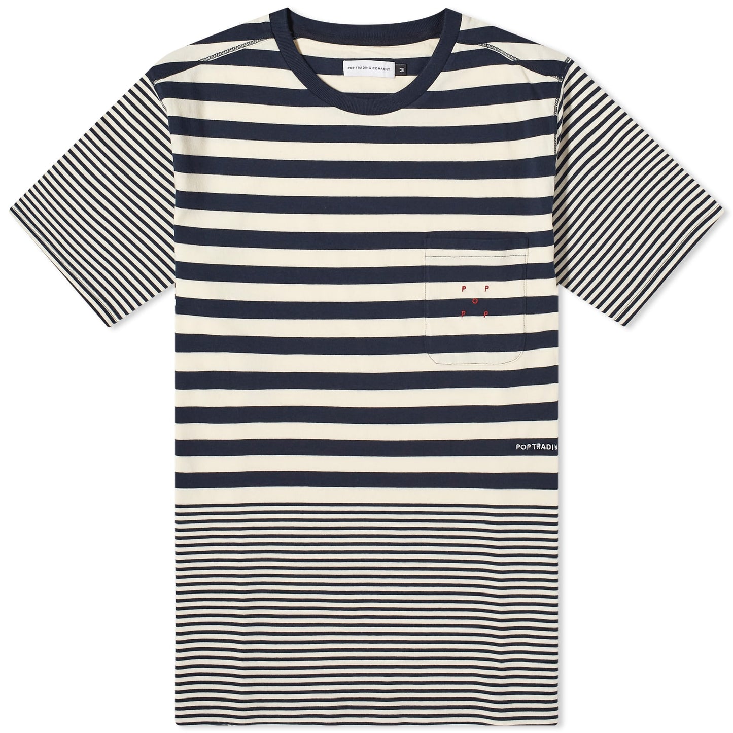 POP Trading Company Striped Pocket T-Shirt