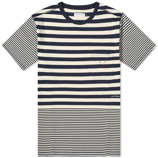 POP Trading Company Striped Pocket T-Shirt