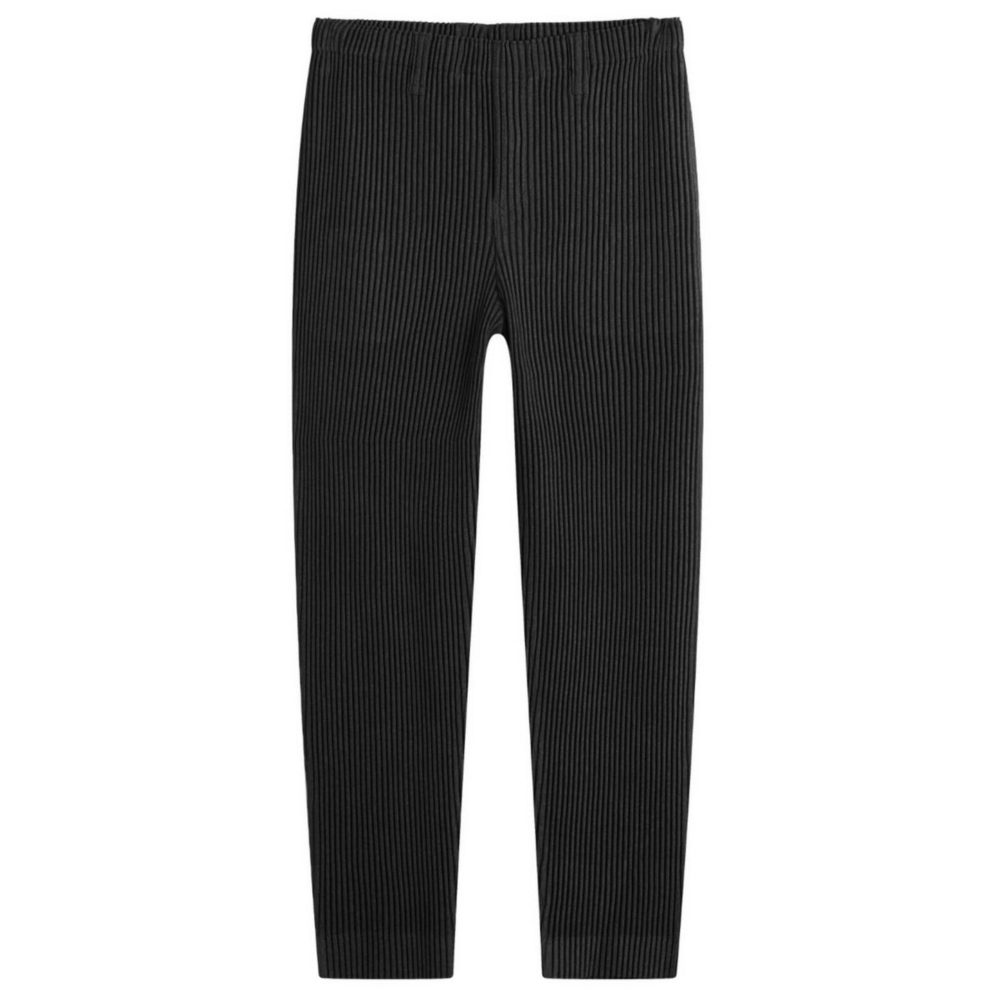 Wool Like Pleated Trousers