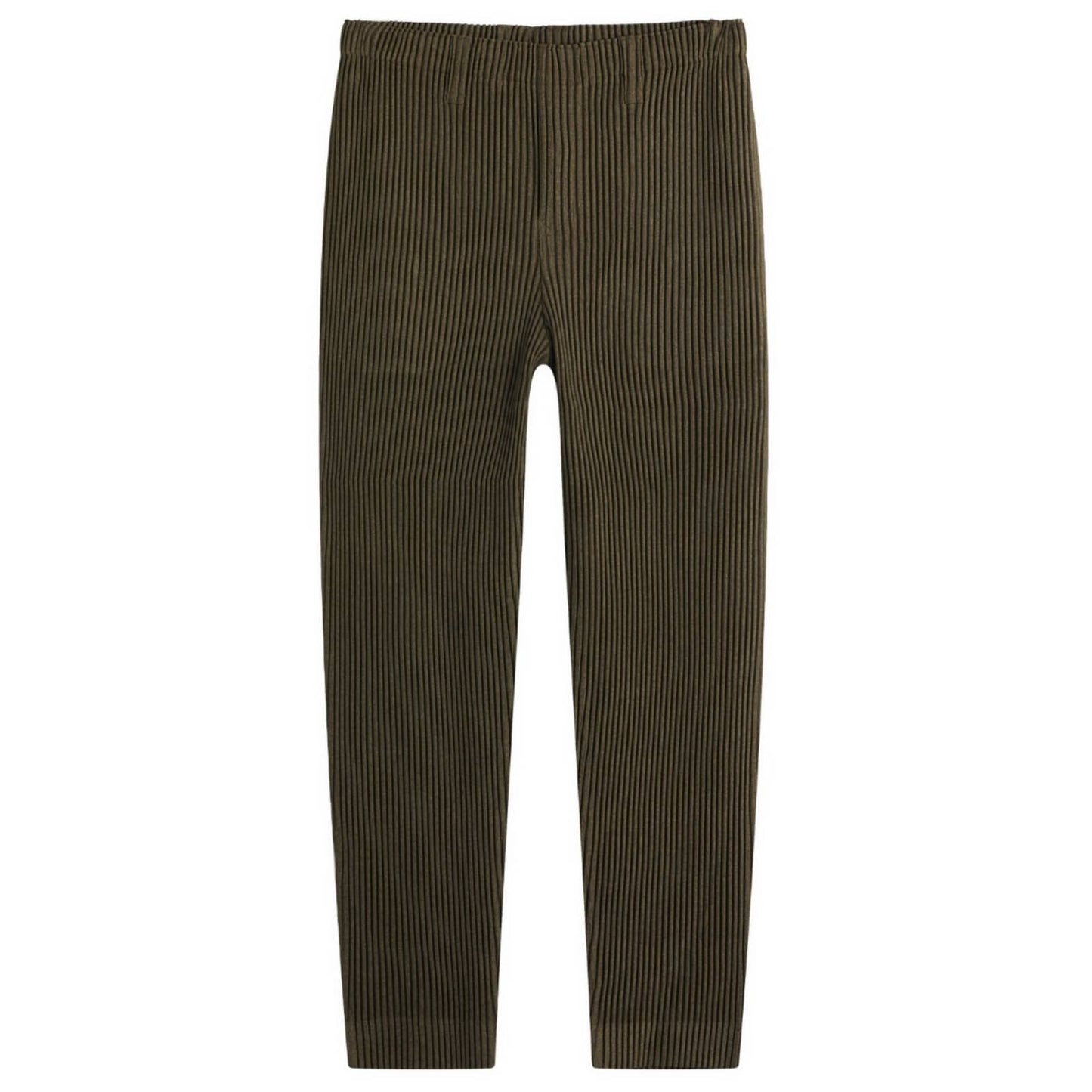 Wool Like Pleated Trousers