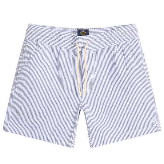 Stripe Seersucker Shorts