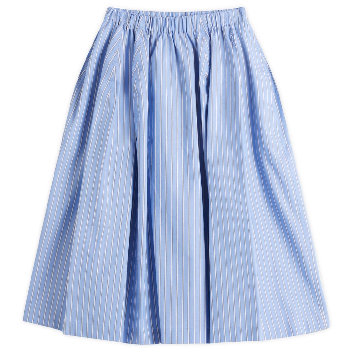 Poplin Midi Skirt