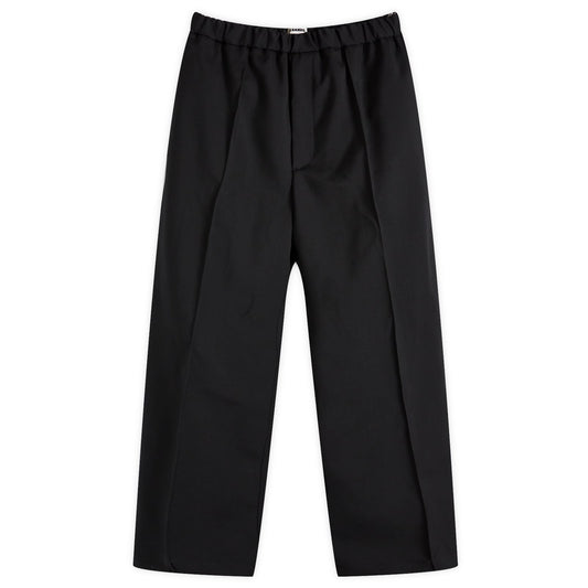 Elasticated Wool Trousers