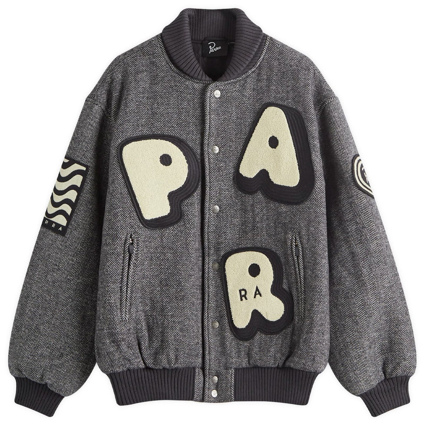 Rounded Par Varsity Jacket