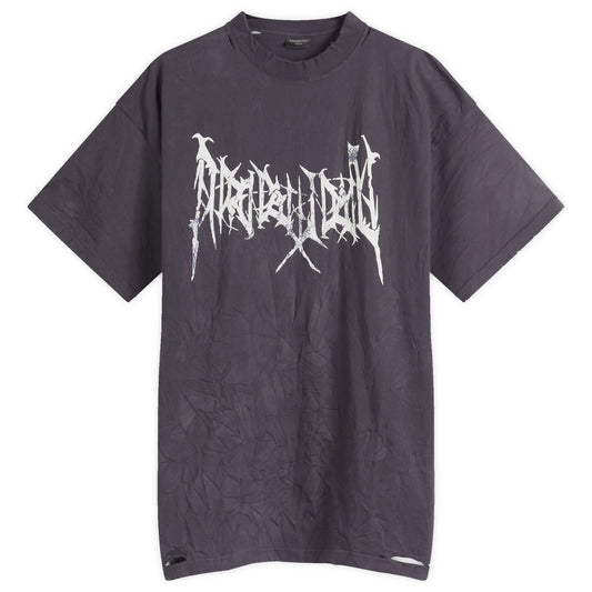 Metal Logo Oversized T-Shirt