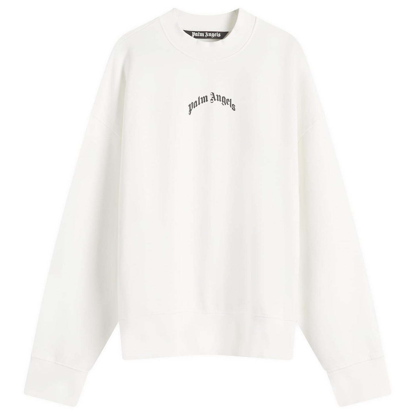 Curved Logo Crew Sweat