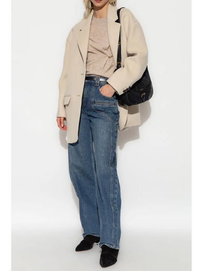 Campbelle Single-Breasted Coat