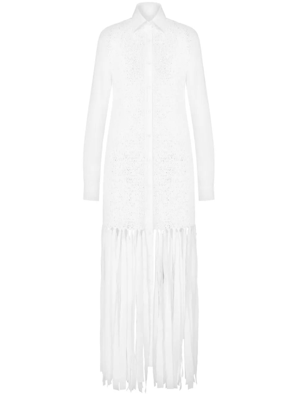 Fringed Maxi Dress